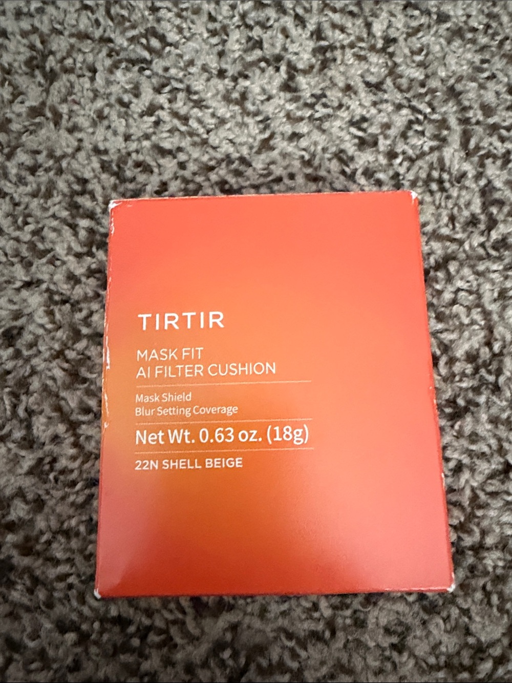 TIRTIR Mask Fit AI Filter Cushion - 22N Shell Beige